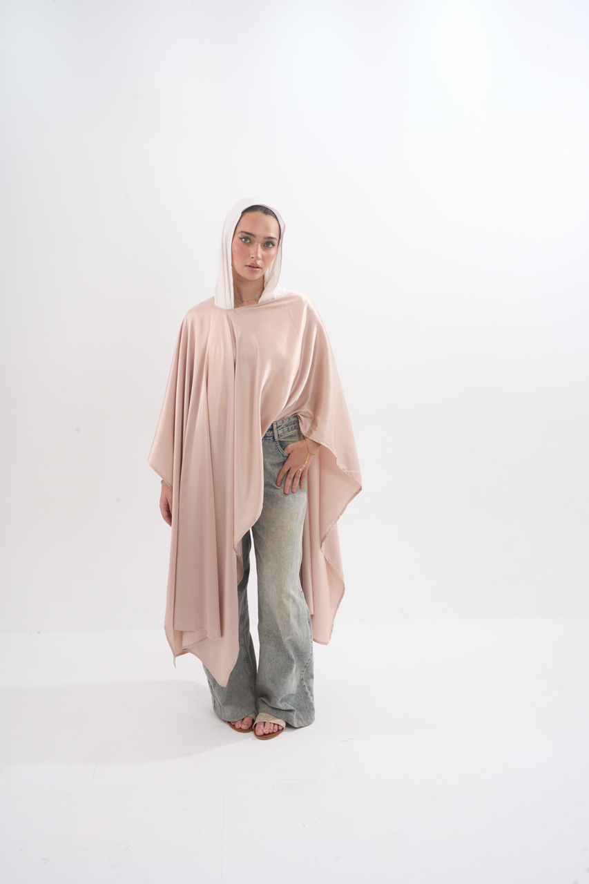 The Lily Satin Top - Champagne